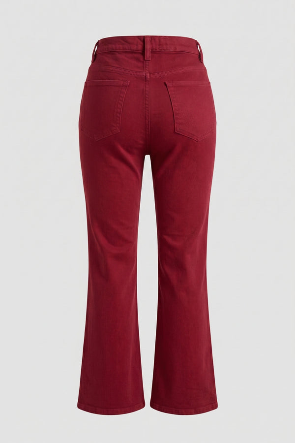 Women's Marseille Skinny Baby Bootcut Jeans High Waist