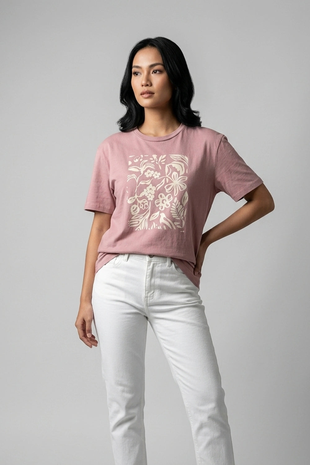 Women's Floral Graphic T-Shirt