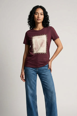 Women's LES ILES Print Casual Summer Top