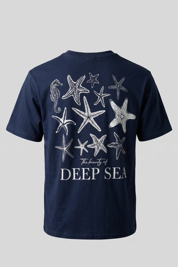 Women's Deep Sea Print Relaxed Tee