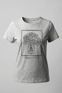 Women's Botanical Art Print Soft Casual Top