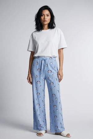 Women's Penguin Print Soft Pajama Pants