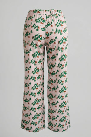 Women's House Print Cozy Lounge Pants