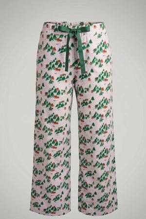 Women's House Print Cozy Lounge Pants