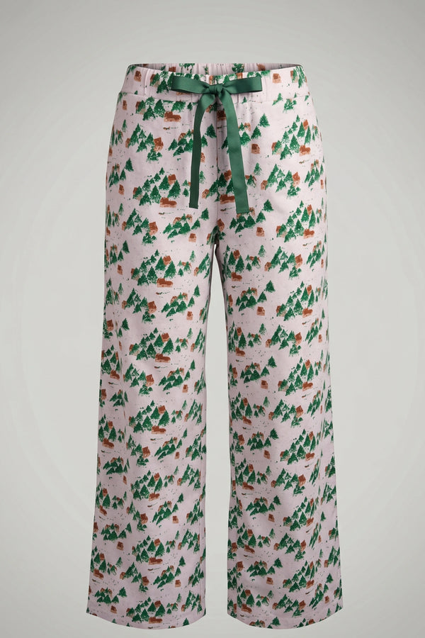 Women's House Print Cozy Lounge Pants
