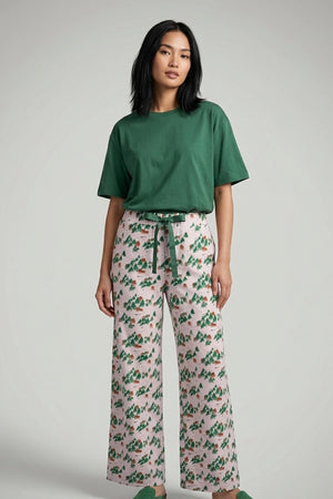 Women's House Print Cozy Lounge Pants