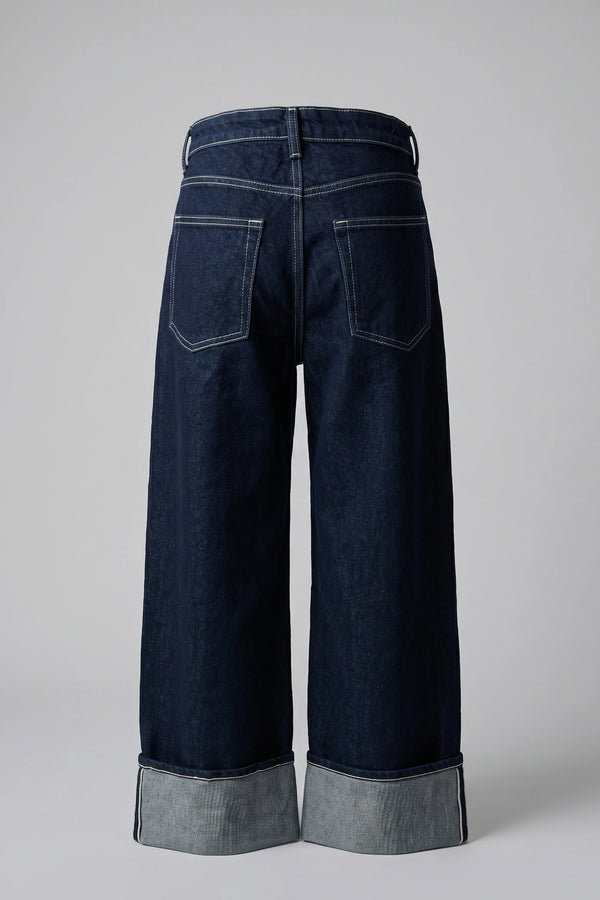 Women's High Rise Wide Leg Denim Jeans