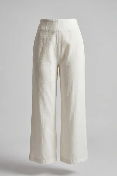 Ladies Linen Wide Leg Trouser (sty#05)