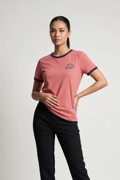 7769 Ringer Ladies Tshirt