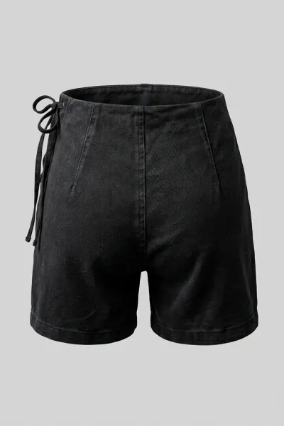 Ladies Denim Wrap Skort