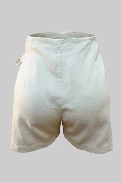 Ladies Denim Wrap Skort