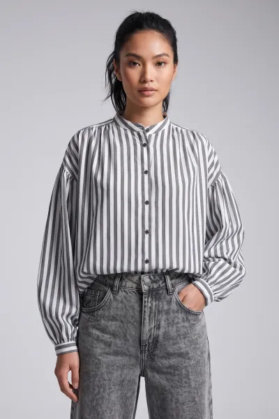 Women's Longsleeve Blouse American Size - Casual Top