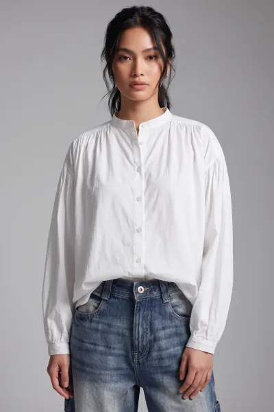 Women's Longsleeve Blouse American Size - Casual Top