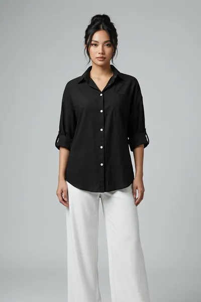 Linen Relax Fit For Women (sty#04)