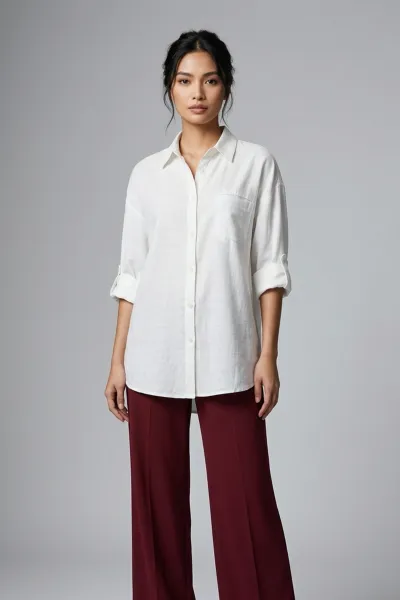 Linen Relax Fit For Women (sty#04)
