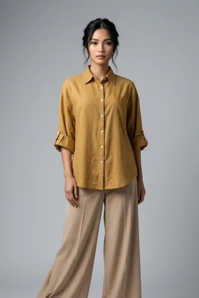 Linen Relax Fit For Women (sty#04)