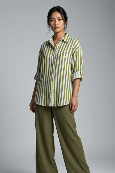 Linen Relax Fit For Women (sty#04)