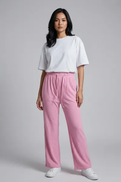 Garterized Colored Trouser