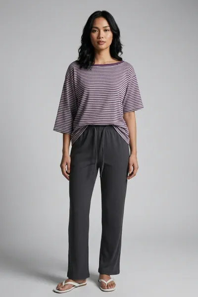 Garterized Colored Trouser
