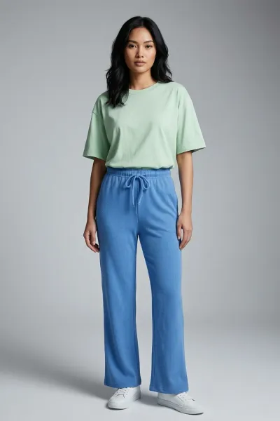 Garterized Colored Trouser