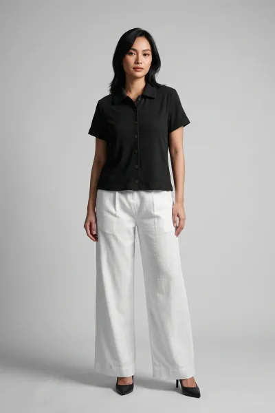 D-1 Linen Trouser Pants
