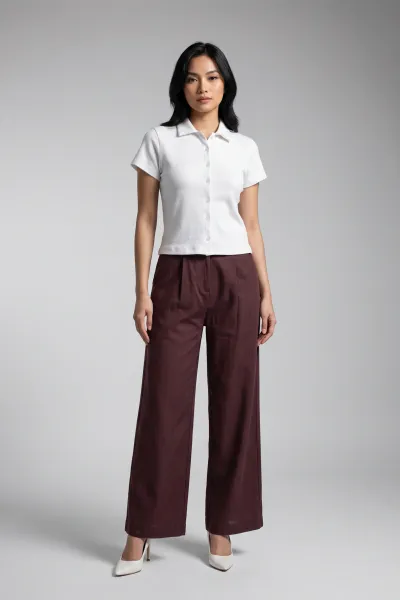 D-1 Linen Trouser Pants