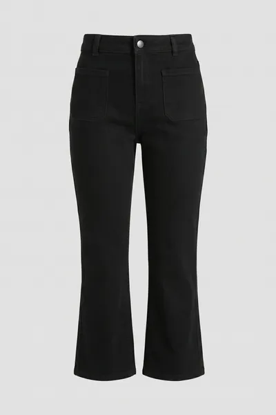 Denim Kick Flare Women's High Waist 2 Pocket Jeans