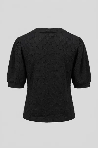 Lace Sleeve Fabric Ladies Blouse